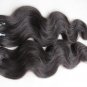 24" 3cs Natural Brazilian virgin hair weave Body wave Hair weft natural color human hair extensions