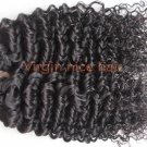 2pcs=200g 12" kindky curl human hair extensions virgin brazilian hair human hair weaving