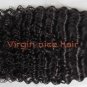 3pcs 18" 100% Virgin Brazilian Hair Weave deep curly hair weft human hair extensions with gift