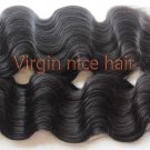 2pcs 14" finest virgin brazilian remy hair weaves body wave human hair extensions no tangle no shed