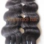 2pcs 14" finest virgin brazilian remy hair weaves body wave human hair extensions no tangle no shed