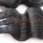 2pcs 14" finest virgin brazilian remy hair weaves body wave human hair extensions no tangle no shed