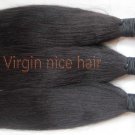 2packs 28" light yaki straight  best virgin brazilian remy hair weaves no tangle no shed