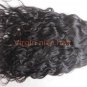 200g 18" loose curl virgin brazilian hair weave human hair extensions natural black free shipping