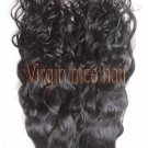 200g 20" loose curl virgin brazilian hair weave human hair extensions natural black  free shipping