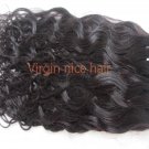 300g 26" loose curl virgin brazilian hair weave human hair extensions natural black  free shipping