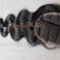 18" body wave Virgin Brazilian Hair Lace Top Closure(4"*4")