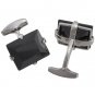 Tateossian Silver Black CZ Cufflinks BTS9617