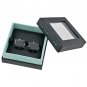Tateossian Silver Black CZ Cufflinks BTS9617