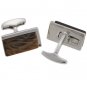 Tateossian Silver Tiger Eye Onyx Cufflinks CUF0556
