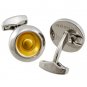 Tateossian London Two Tone Round Cufflinks – CL0016