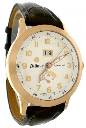 Tutima 18k Rose Gold Automatic Men's Watch 640-01