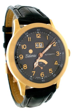 Tutima 18k Rose Gold Automatic Men's Watch 640-03