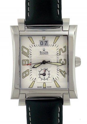 Bulova Accutron Dual Time Men's Watch 63B035