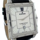 Edox Classe Royale Rectangular Mens Watch 27029 3D AIN