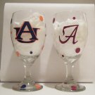 Alabama Crimson Tide Wine Glasses (2)