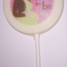 Photo Heart Chocolate Pops- 1 dozen
