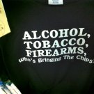 Men's Funny T-shirt ATF who's bringing the chips?