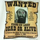 Bin laden wanted poster tee