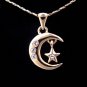Necklace with Swarovski Crystals (18KGP) 1018