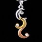 Necklace with Swarovski Crystals (18KGP) 1019