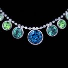 Necklace with Swarovski Crystals (18KGP) 1030