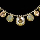 Necklace with Swarovski Crystals (18KGP) 1031