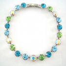 Bracelet with Swarovski crystal (18KGP) 1023