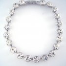 Bracelet with Swarovski crystal (18KGP) 1025