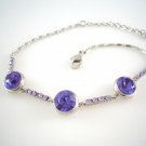 Bracelet with Swarovski crystal (18KGP) 1046