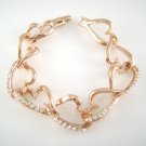Bracelet with Swarovski crystal (18KGP) 1048