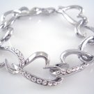 Bracelet with Swarovski crystal (18KGP) 1049