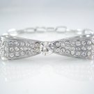 Bracelet with Swarovski crystal (18KGP) 894
