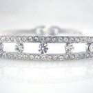 Bracelet with Swarovski crystal (18KGP) 1006