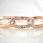 Bracelet with Swarovski crystal (18KGP) 1034