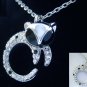 Necklace with Swarovski Crystals (18KGP) 54