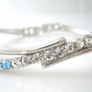 Bracelet with Swarovski crystal (18KGP) 161