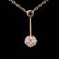 Necklace with Swarovski Crystals (18KGP) 674