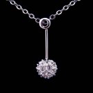 Necklace with Swarovski Crystals (18KGP) 675