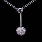 Necklace with Swarovski Crystals (18KGP) 675