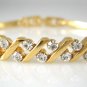 Bracelet with Swarovski crystal (18KGP) 187