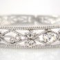 Bracelet with Swarovski crystal (18KGP) 243