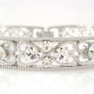 Bracelet with Swarovski crystal (18KGP) 256