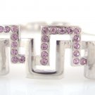 Bracelet with Swarovski crystal (18KGP) 315