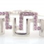 Bracelet with Swarovski crystal (18KGP) 315