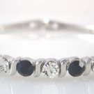 Bracelet with Swarovski crystal (18KGP) 358