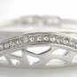 Bracelet with Swarovski crystal (18KGP) 384