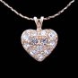 Necklace with Swarovski Crystals (18KGP) 907