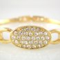Bracelet with Swarovski crystal (18KGP) 442