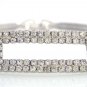 Bracelet with Swarovski crystal (18KGP) 580